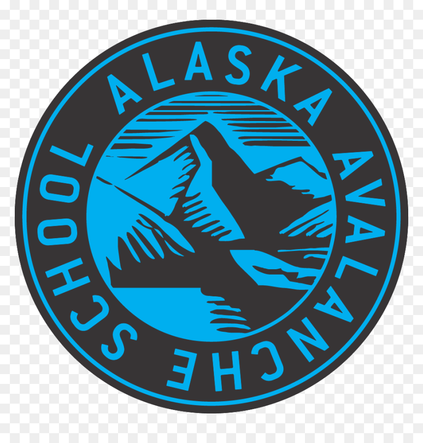 Clip Art Alaska Avalanche School - Alaska Avalanche School Logo, HD Png Download - alaska outline png