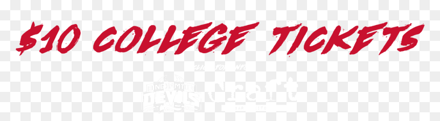 College Tickets - Home, HD Png Download - nj devils logo png
