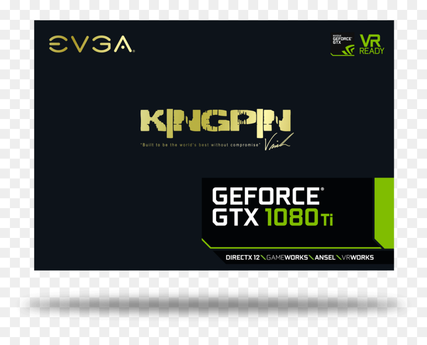 Evga Geforce Gtx 1080 Ti K - Nvidia Geforce Gtx 1080 Ti, HD Png Download - evga logo png