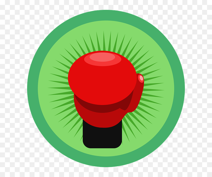 Boxing Glove Red - High Praise, HD Png Download - boxing gloves clipart png
