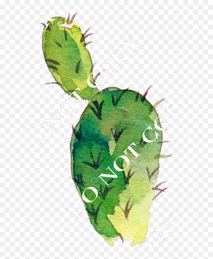 Transparent Cactus Silhouette Png - Illustration, Png Download - blue aesthetic png