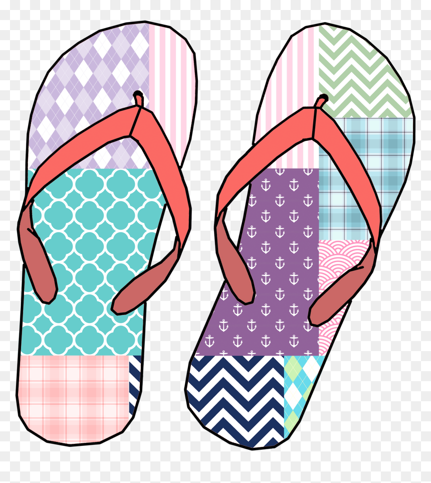Transparent Flip Flop Png - Flip-flops, Png Download - gucci flip flops png