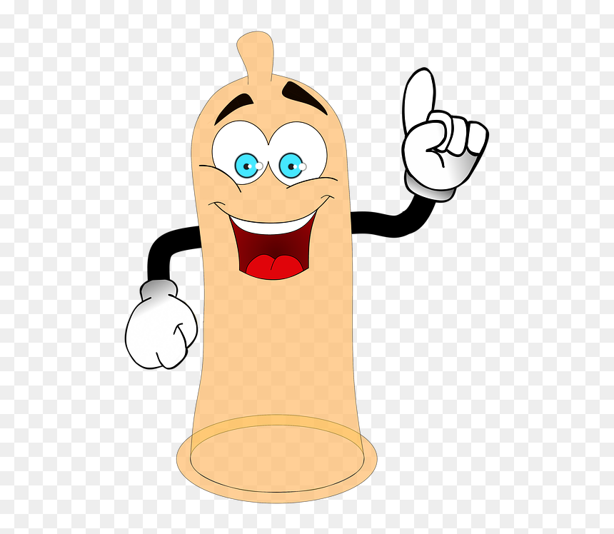 Transparent Bandaid On Finger Clipart - Condom Cartoon Png, Png Download - el chavo png