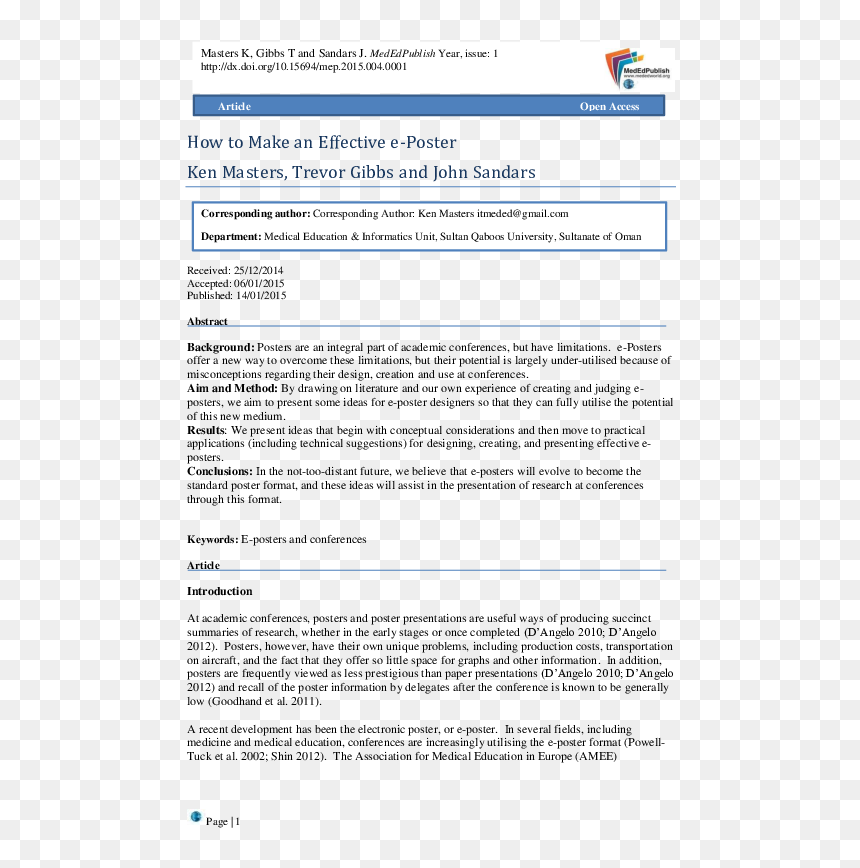 E Posters In Medical Conferences, HD Png Download - ken masters png