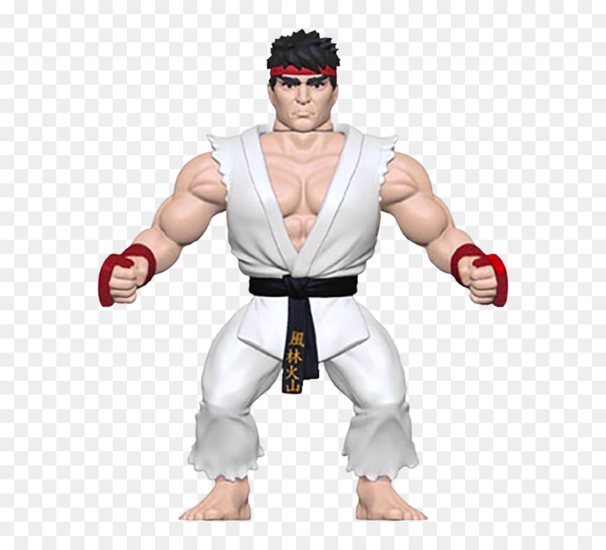 Ryu Savage World - Ryu Street Fighter Figures, HD Png Download - ken masters png