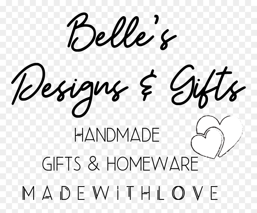 Belle"s Designs & Gifts - Calligraphy, HD Png Download - pearl frame png