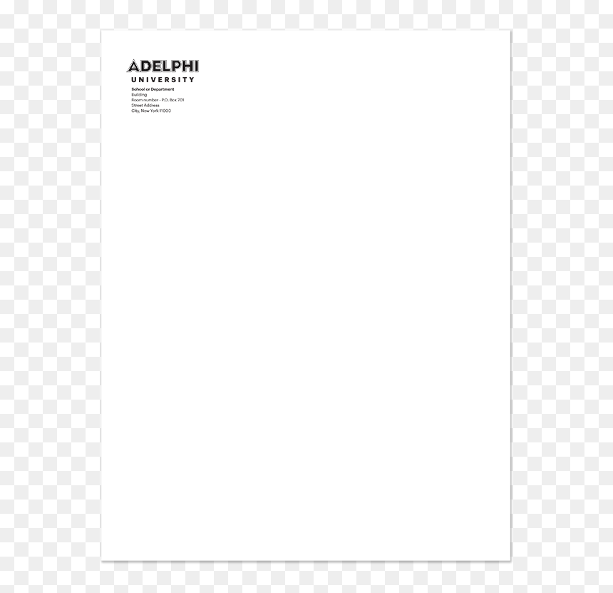 Stationary Black And White - Paper Product, HD Png Download - letterhead png