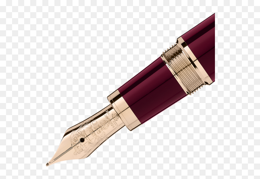Montblanc John F - Montblanc Jfk Burgundy Fountain, HD Png Download - john f kennedy png