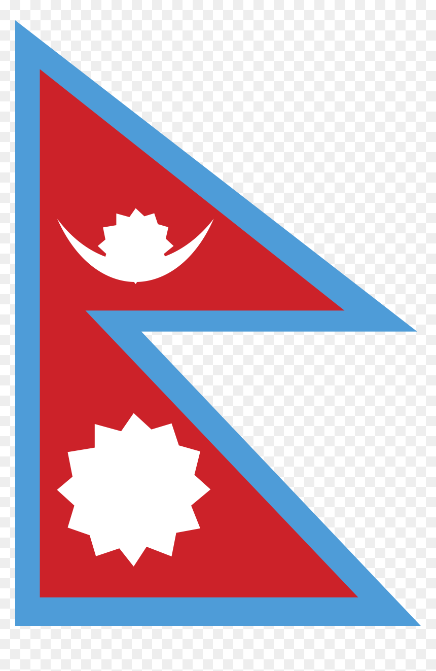 Nepal Flag In Circle, HD Png Download - nepal png