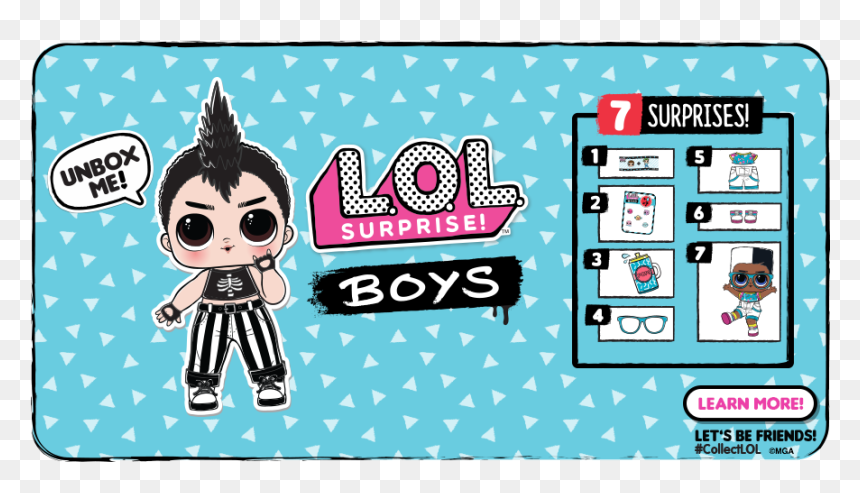 Lol Sürpriz Boys, HD Png Download - lol doll png