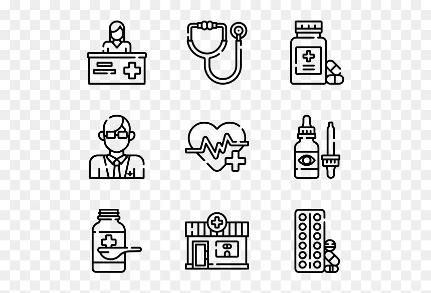 Clip Art, HD Png Download - pharmacy icon png