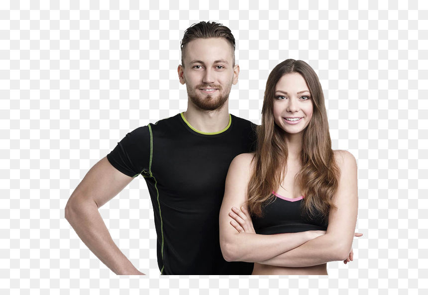 Running Team Theme Wordpress, HD Png Download - fitness couple png