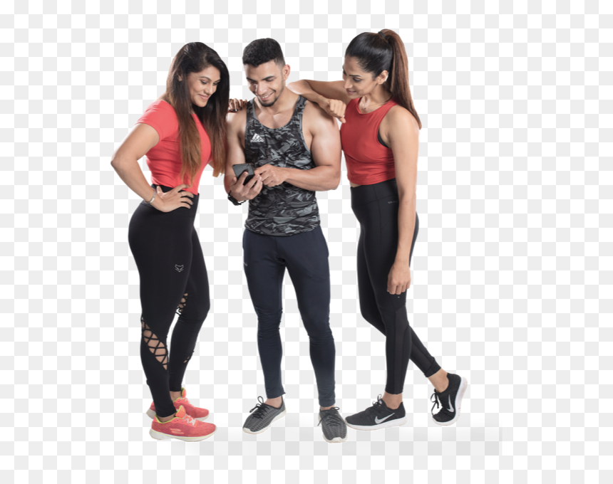 Girl, HD Png Download - fitness couple png