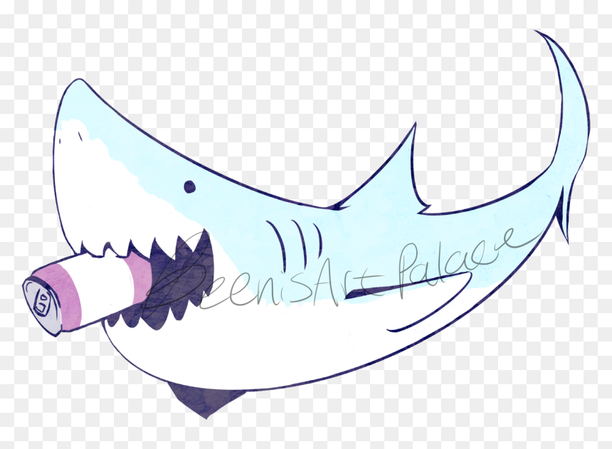 Illustration, HD Png Download - cute shark png