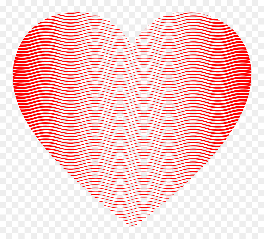 Heart, HD Png Download - wavy png