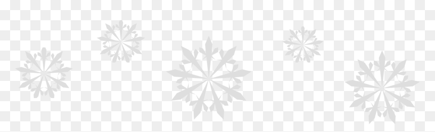Illustration, HD Png Download - snowflake divider png