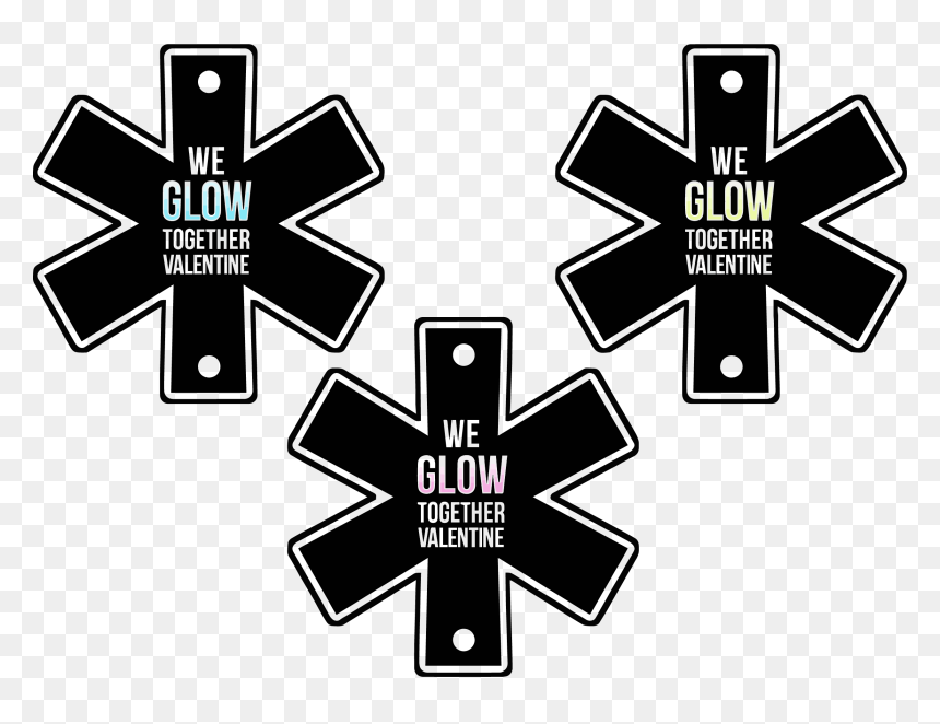 Glow Stick Valentines Supplies - Star Of Life, HD Png Download - glowstick png