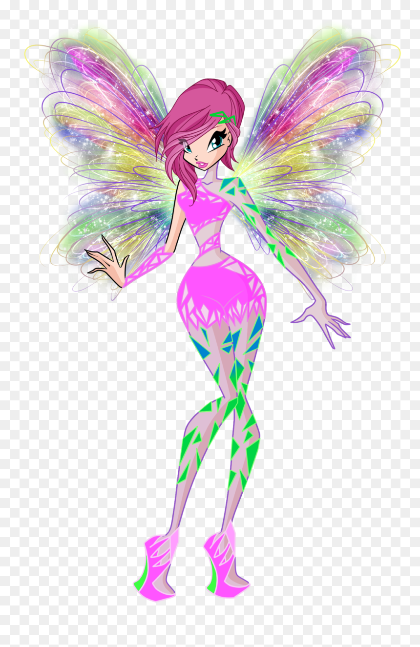 Winx Fairies - Winx Glowix, HD Png Download - winx club png