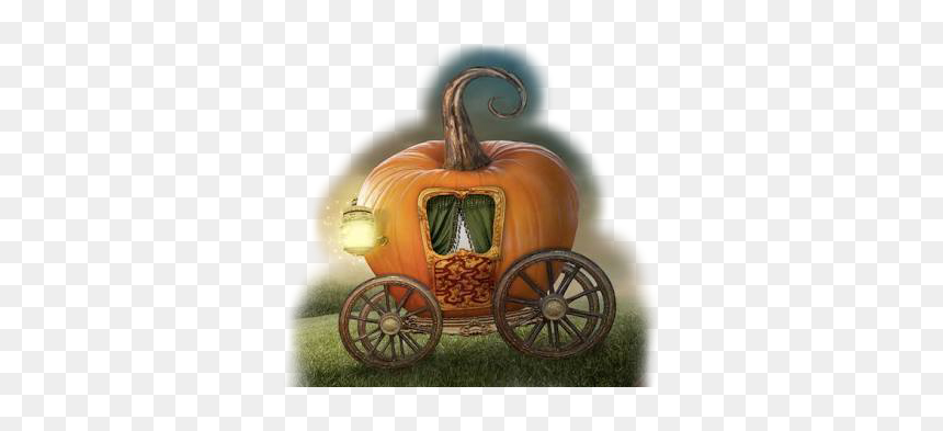 Pumpkin Carriage, HD Png Download - pumpkin carriage png