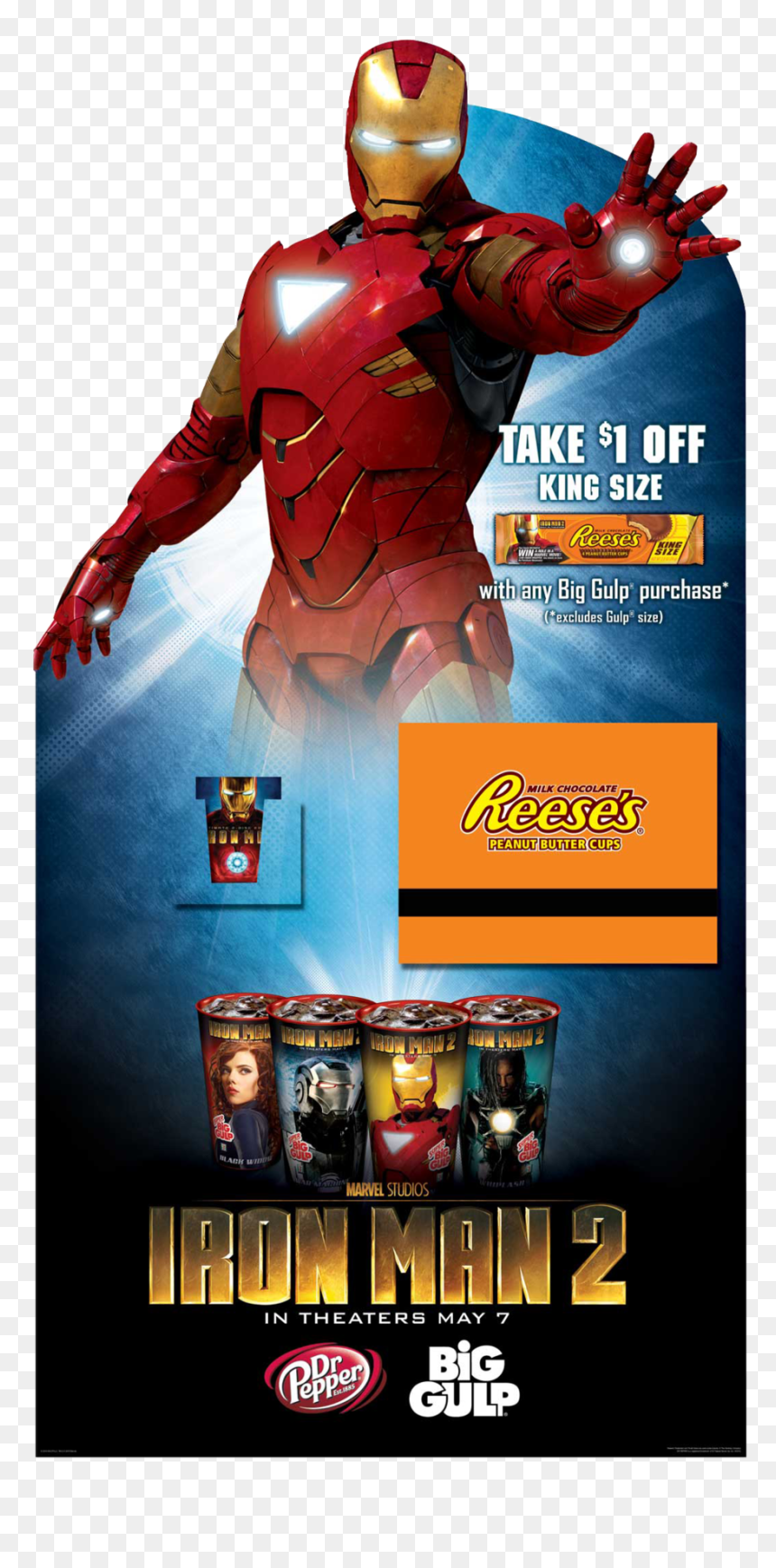Standee - Iron Man 2, HD Png Download - eleven png