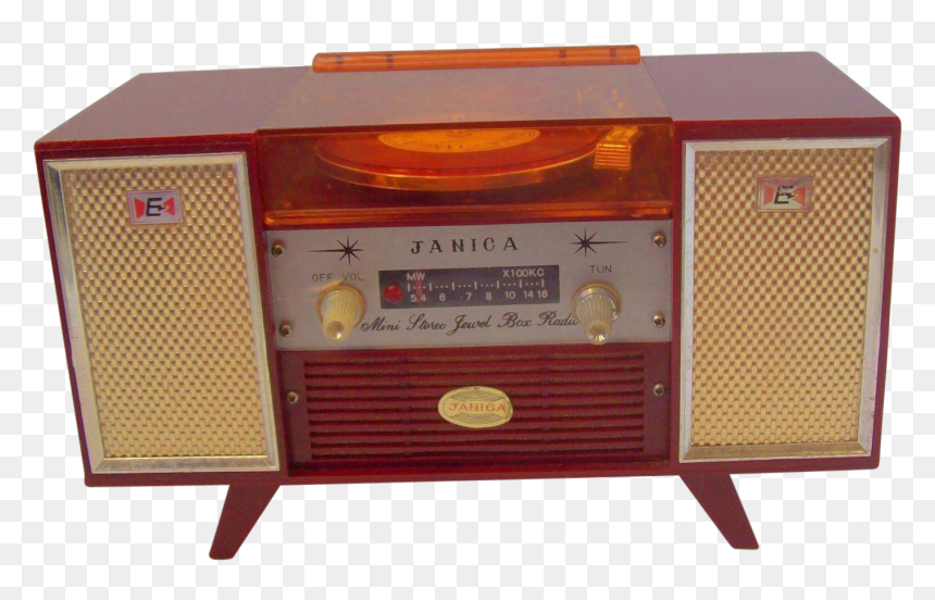 Janica Radio, HD Png Download - vintage radio png