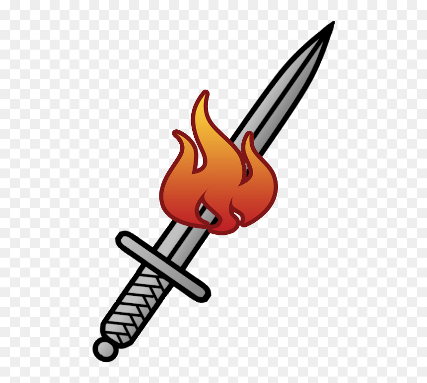Clip Art, HD Png Download - fire sword png