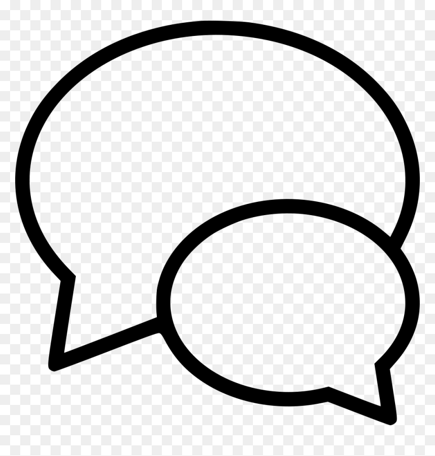 Speech Bubble - Comunicacion Bocadillo Png, Transparent Png - chat bubble icon png