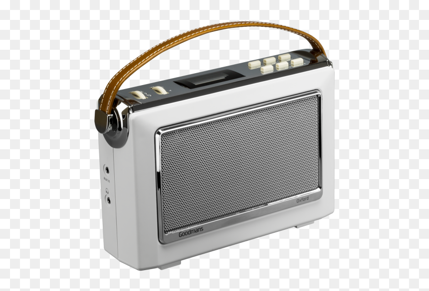 Goodmans Heritage Oxfordbt In Porcelain Front Left - Dab Radio Bluetooth, HD Png Download - vintage radio png