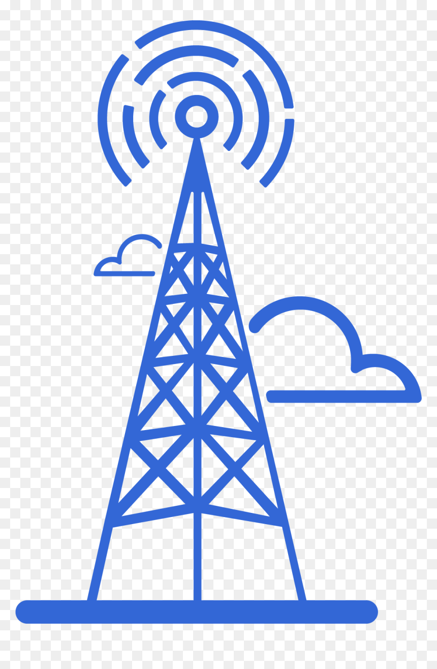 Co Op Radio - Telecommunications Tower, HD Png Download - vintage radio png