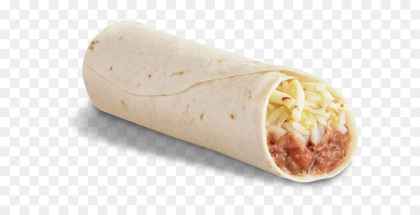 Burrito Bean And Cheese, HD Png Download - queso png