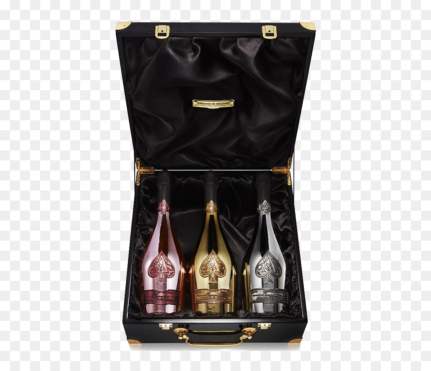 Armand De Brignac Champagne - Ace Of Spades Armand De Brignac Champagne, HD Png Download - ace of spades bottle png