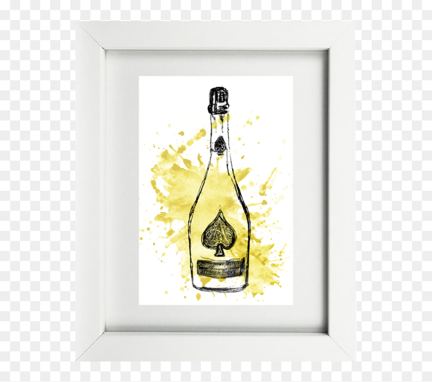 Picture Frame, HD Png Download - ace of spades bottle png