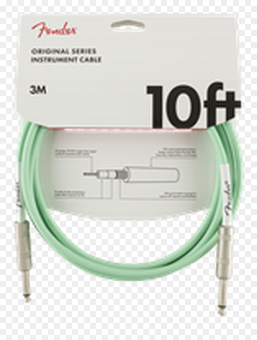 Fender 0990510058 Original Series Instrument Cable, - Fender Cable Original Series, HD Png Download - sea foam png