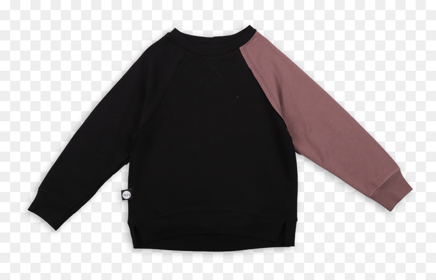 Kids Black Unisex Sweatshirt With Black Cracks Print - Hoodie, HD Png Download - png cracks