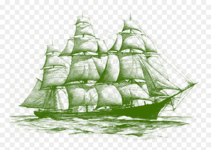 Geobox Clipper - Drawing Of A Ship, HD Png Download - clipper png