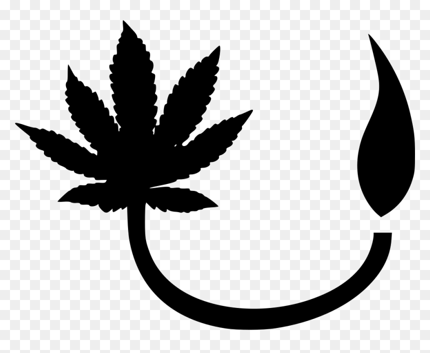 Smoke Drug Canabis Leaf Leaf - Cannabis Leaf, HD Png Download - smoke icon png