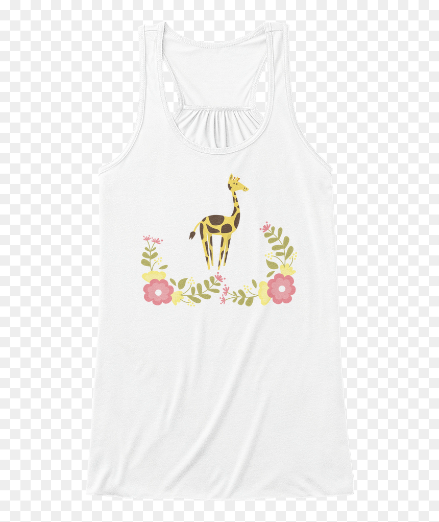 Tank Top - Giraffe, HD Png Download - cute giraffe png