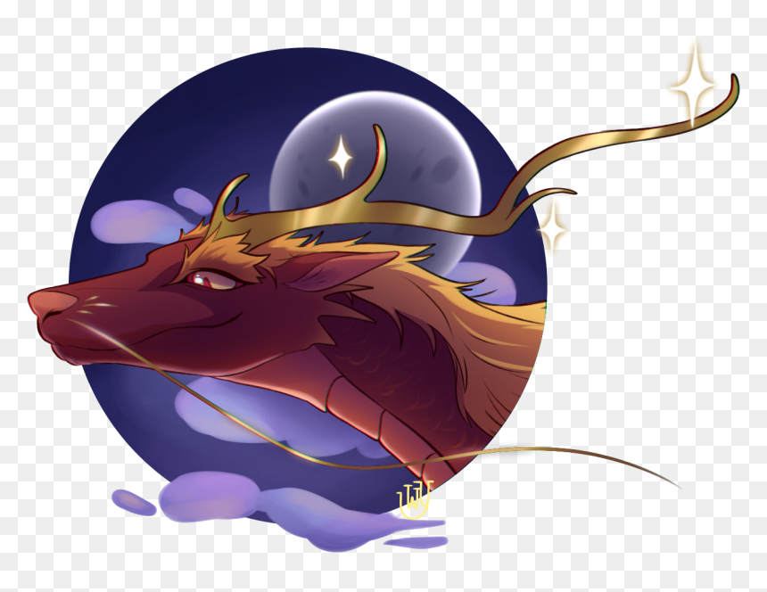 Cartoon, HD Png Download - moon art png