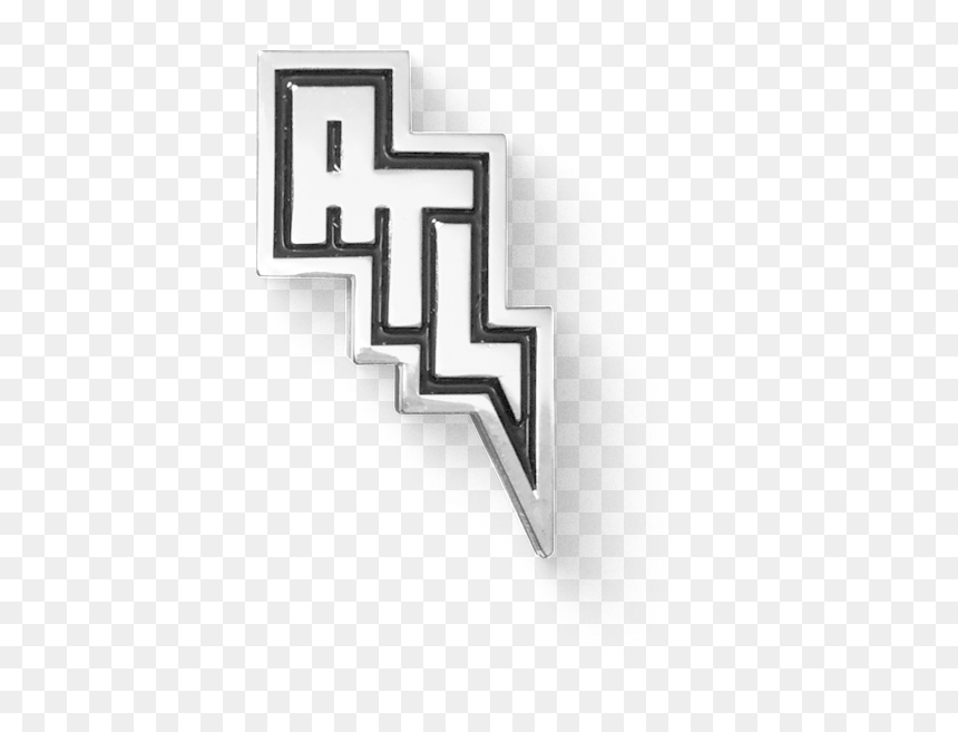 Atl Silver Pin - Graphics, HD Png Download - pin it png