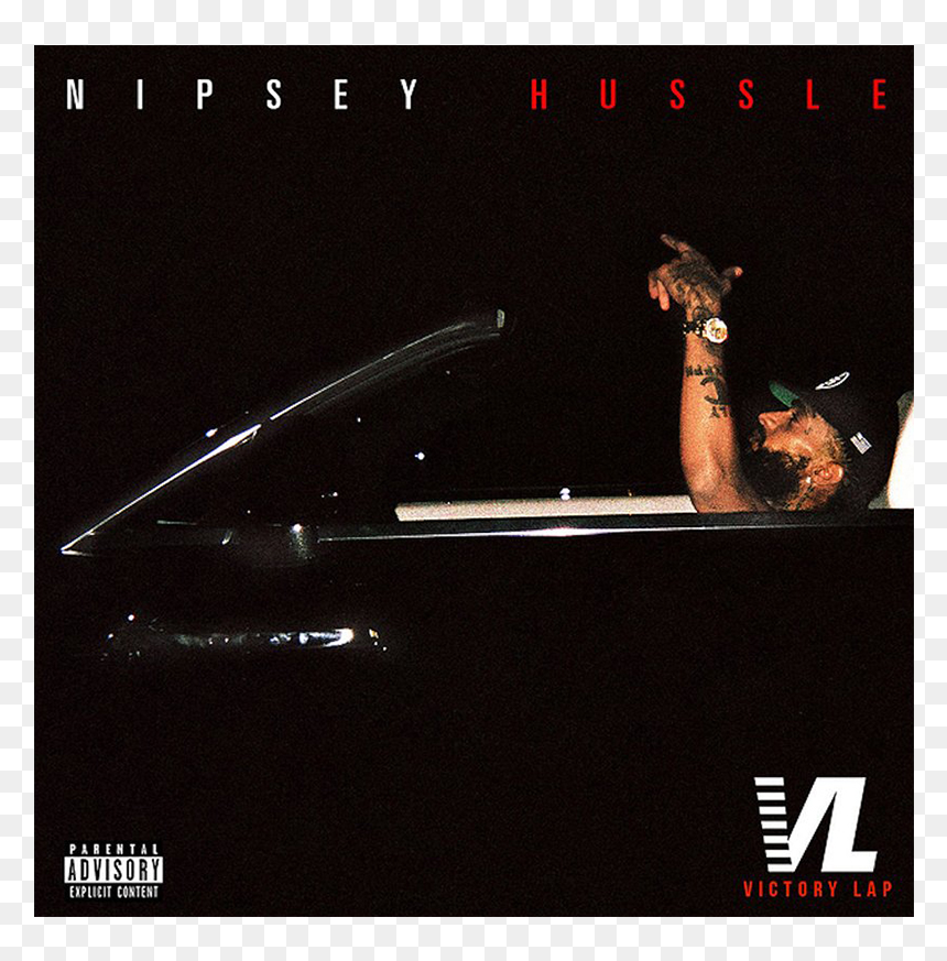 Nipsey Hussle Victory Lap Cover, HD Png Download - parental advisory label png