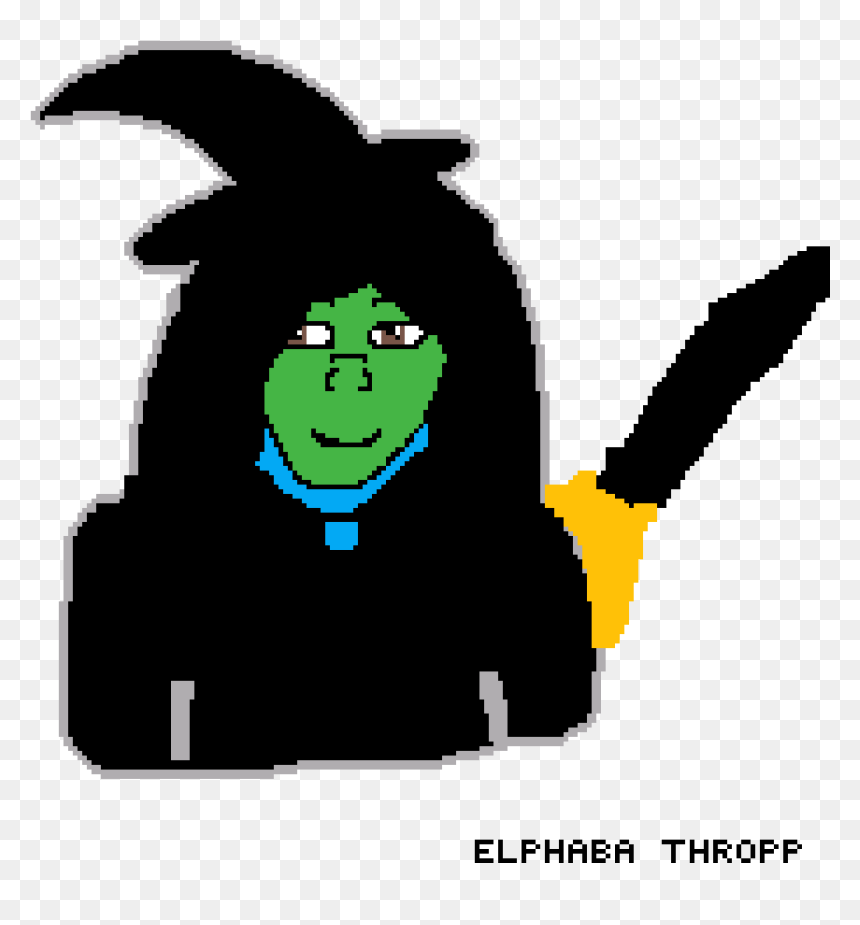 Elphaba The Not So Wicked Witch Of The West - Cartoon, HD Png Download - wicked witch png