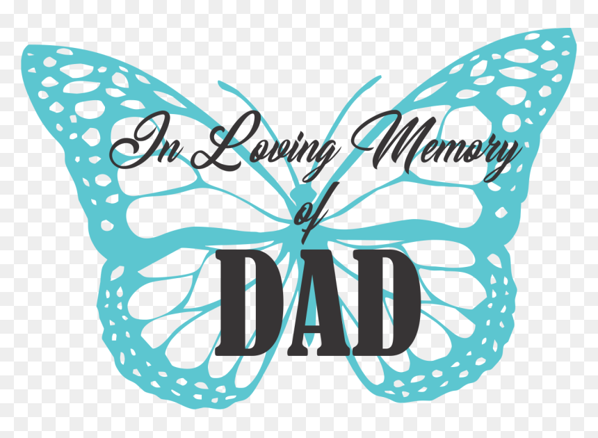 Transparent In Loving Memory Png - Butterfly Picture For Colour, Png Download - in memory png