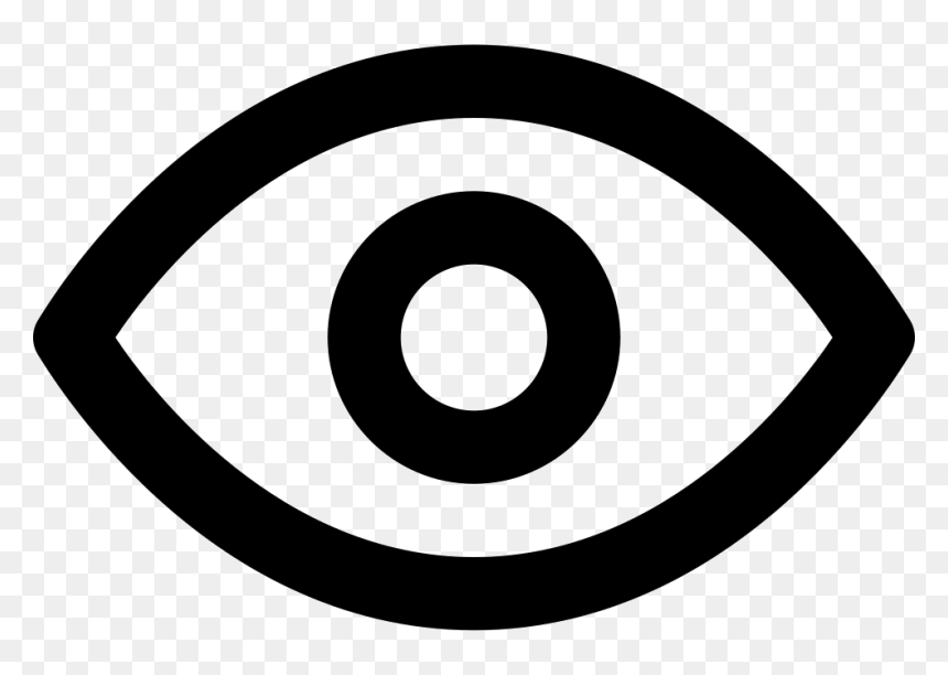 Eye - Circle, HD Png Download - eye png icon