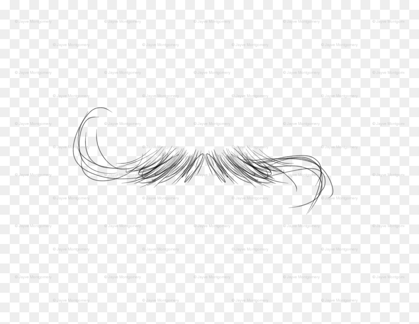 Diagram, HD Png Download - handlebar moustache png