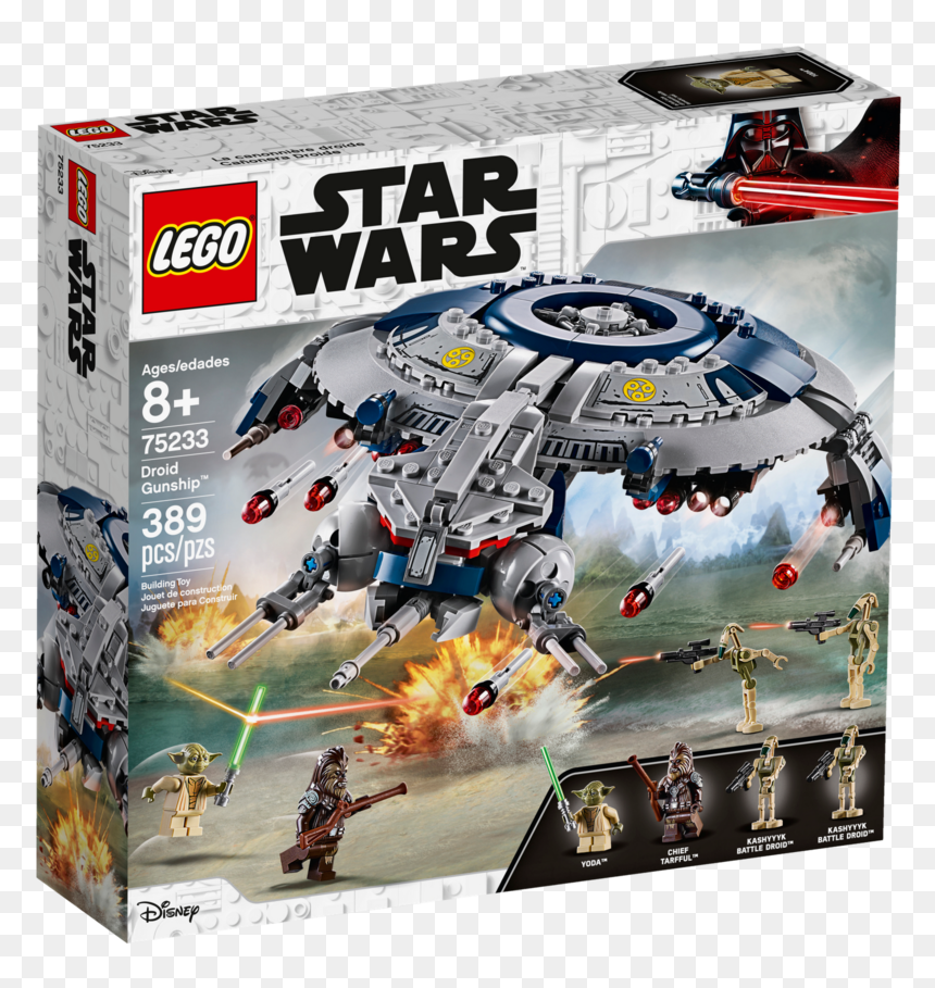 Lego Star Wars 2019 Droid Gunship, HD Png Download - droid png