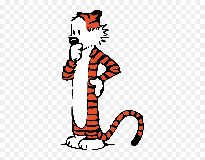 Hobbes Cartoon, HD Png Download - comic effect png
