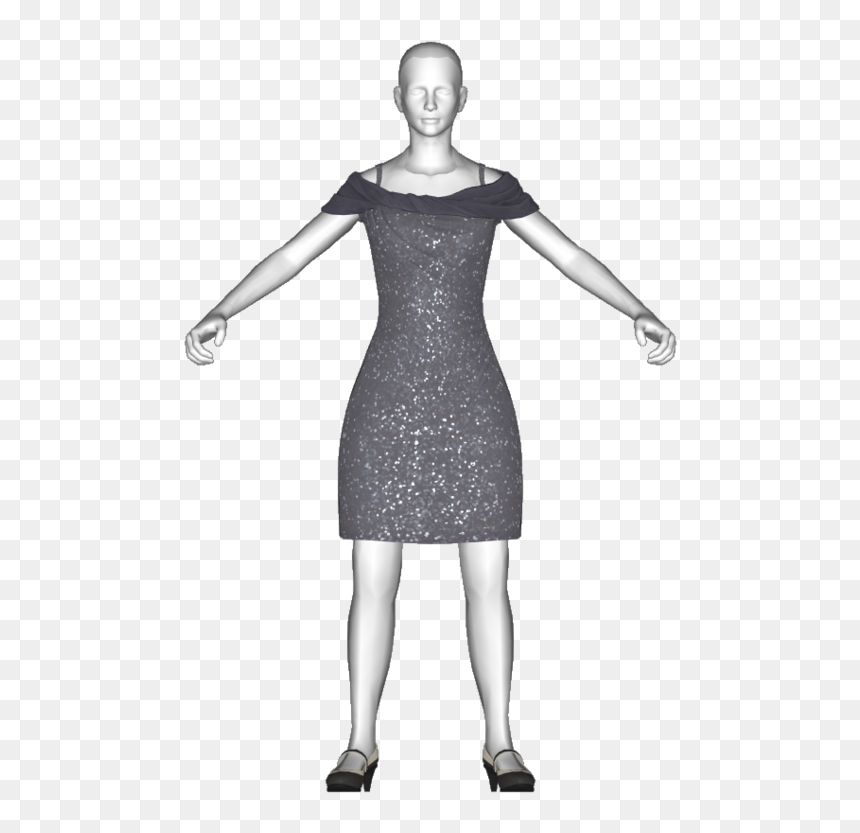 Little Black Dress, HD Png Download - sequin png