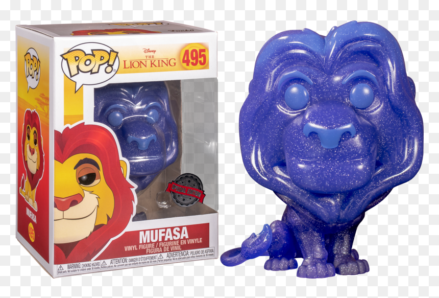 Funko Pop Mufasa Spirit, HD Png Download - the lion king png