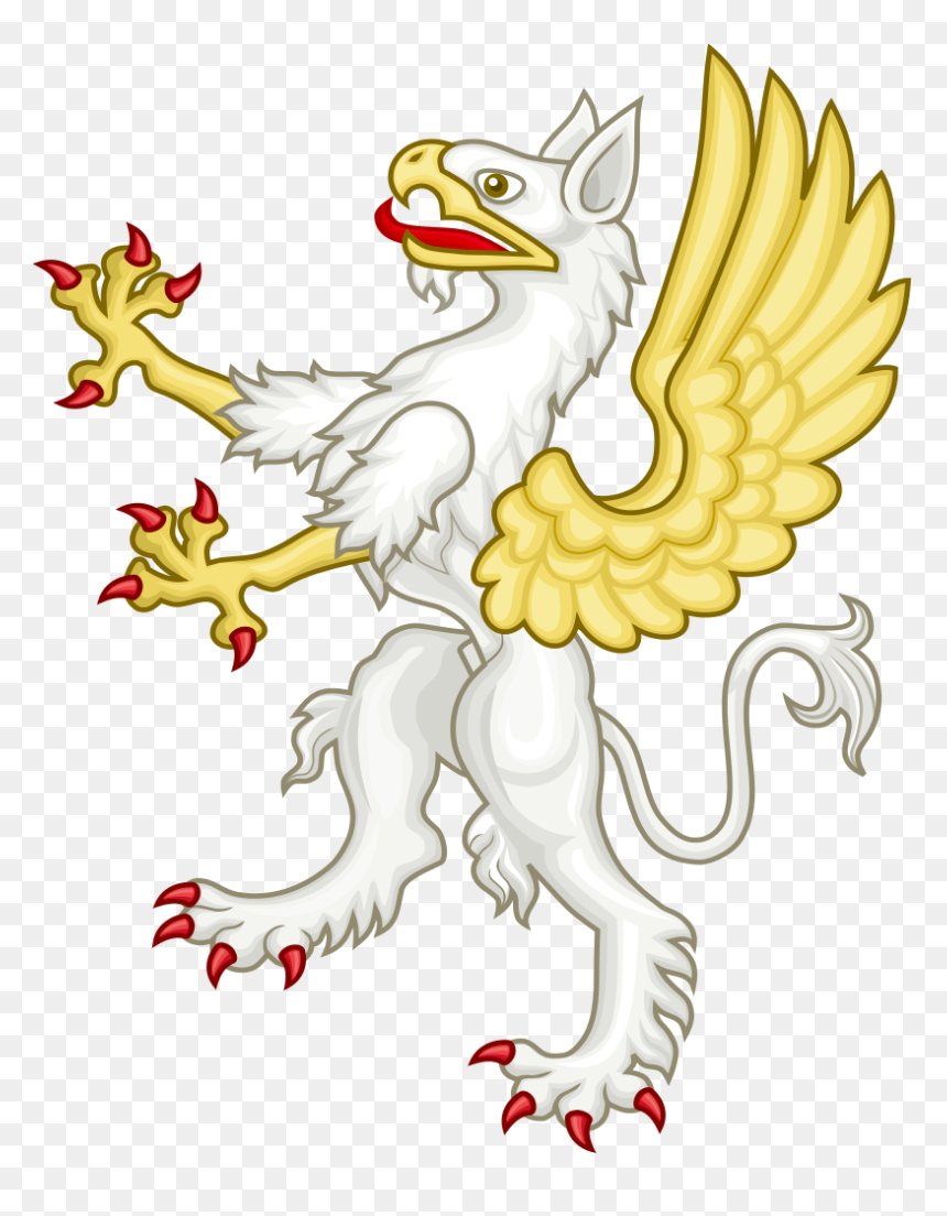 Coat Of Arms Gryphon Svg, HD Png Download - gryphon png