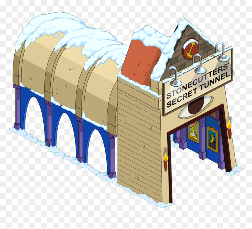 Snow, HD Png Download - tunnel png